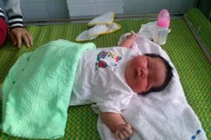  Bé sơ sinh 6,5 kg ra đời suôn sẻ 