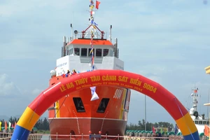 Hạ thủy tàu kéo, cứu hộ hiện đại nhất Việt Nam