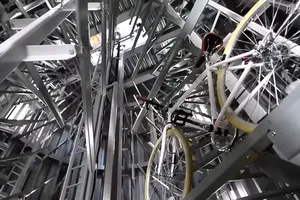 Choáng trước bãi đỗ xe đạp siêu hiện đại ở Nhật Bản