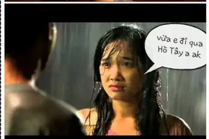 Hài hước: Những bức ảnh chế sau vụ công viên nước Hồ Tây