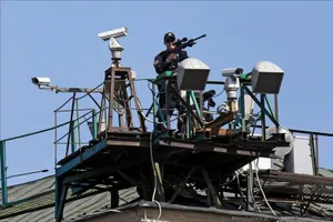 Chùm ảnh lính bắn tỉa Nga bảo vệ lễ duyệt binh chiến thắng phátxít