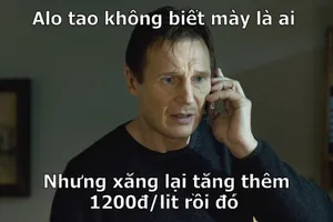 Ảnh chế xăng tiếp tục tăng thêm 1.200 đồng một lít