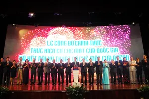 Chính thức công bố thực hiện cơ chế một cửa quốc gia