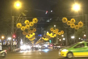 Clip: Trung tâm Sài Gòn rực rỡ sắc màu giáng sinh và năm mới 