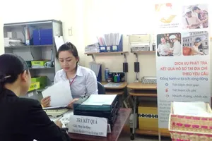 Sở LĐ-TB&XH TP.HCM sẽ trả kết quả qua bưu điện