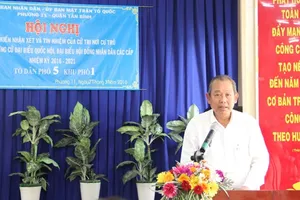 100% cử tri đồng ý giới thiệu ông Trương Hòa Bình ứng cử ĐBQH