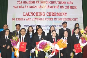 TP.HCM: Ra mắt Tòa Gia đình và người chưa thành niên