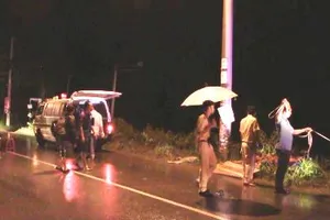 Chạy xe tông vào cột điện, nam thanh niên chết thảm 