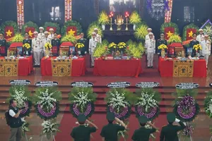 Vĩnh biệt 3 phi công hy sinh trong vụ máy bay rơi