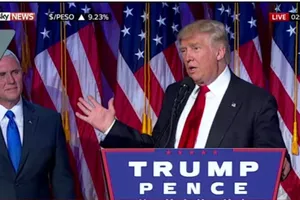 Clip: Phát biểu của ông Trump sau khi giành chiến thắng