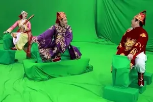 Lộ clip hậu trường quay cảnh Táo quân 2017