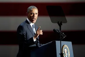 Clip Tổng thống Obama phát biểu chia tay tại Chicago 