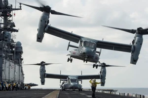 Khám phá sức mạnh 'chim ưng biển' Boeing V-22 Osprey