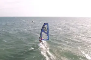 Hình ảnh đẹp ở giải lướt ván buồm quốc tế Fun Cup