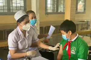 Long An: Trên 184.000 liều vaccine COVID-19 được tiêm cho trẻ 5-11 tuổi