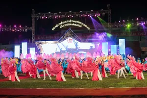 Khai mạc Đại hội TDTT tỉnh Long An lần 9-2022