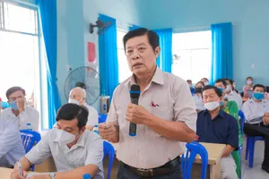 Cử tri quan tâm vấn đề Luật Đất đai, giao dịch bất động sản