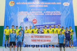 TP.HCM Vô địch giải bóng chuyền các đội mạnh phía nam Long An năm 2022