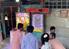 Sét đánh, một người chết, 2 người bị thương 