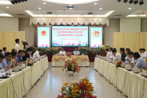 Phó Thủ tướng Lê Văn Thành kiểm tra tiến độ dự án cao tốc Bến Lức-Long Thành