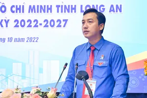 Anh Trần Hải Phú tái đắc cử Bí thư Tỉnh Đoàn Long An
