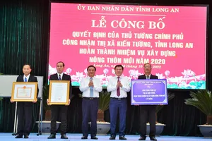 Trung tâm kinh tế khu vực Đồng Tháp Mười hoàn thành nhiệm vụ xây dựng nông thôn mới