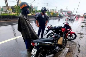 Nhóm gây án bị bắt trên quốc lộ 1