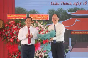 TP.HCM hỗ trợ Long An xây dựng 2 công trình văn hóa
