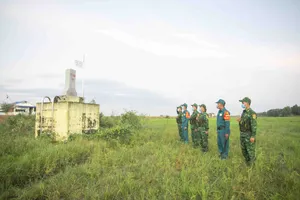 Mùa xuân của những người lính nơi biên cương