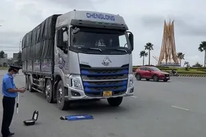 Long An: Tăng cường kiểm soát, xử lý xe quá khổ, quá tải và các hung thần trên tỉnh lộ