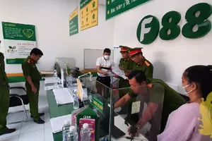 Kiểm tra địa điểm kinh doanh của Công ty cổ phần kinh doanh F88 ở Tiền Giang