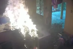 Thanh niên 'ngáo đá' vào chùa đập phá, đốt chính điện được đưa vào bệnh viện tâm thần