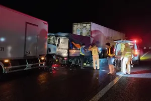  4 xe ô tô va chạm liên hoàn trên cao tốc TP.HCM - Trung Lương, khiến 1 người tử vong