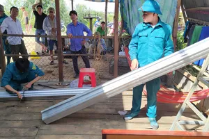 Mưa dông làm một người bị sét đánh tử vong ở Long An