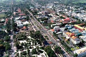 Long An: Thị xã Kiến Tường được công nhận đô thị loại III 
