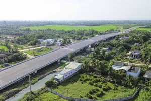 Vành đai TP.Tân An “ chạy nước rút” về đích 