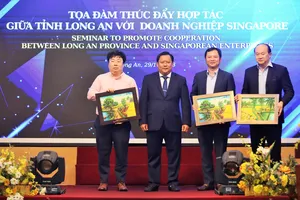 Long An thúc đẩy hợp tác giữa tỉnh với doanh nghiệp Singapore
