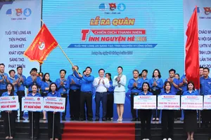 Hơn 7 tỉ đồng hỗ trợ cho Chiến dịch thanh niên tình nguyện hè ở Long An