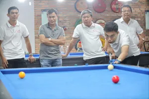 32 nhà báo phóng viên, cộng tác viên tham gia giải Bida lần XI