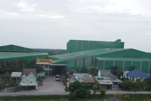 Nhà máy rộng trên 3.400m² ở Long An xây dựng trái phép, bị xử phạt 40 triệu đồng