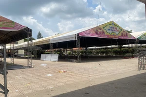 Vì sao Hội chợ triễn lãm tại Long An sau 2 ngày hoạt động bị buộc tạm dừng ?