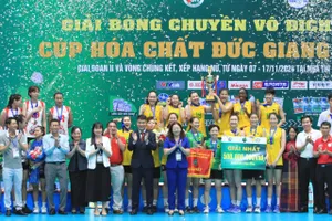 VTV Bình Điền Long An vô địch giải bóng chuyền nữ quốc gia