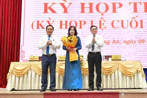 Bà Đặng Thị Ngọc Mai được bầu giữ chức vụ Phó chủ tịch HĐND tỉnh Long An