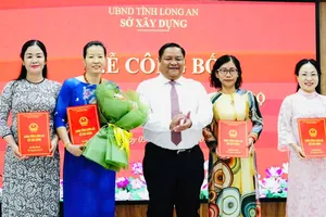 Long An công bố 83 nhân sự của 2 Sở mới sáp nhập