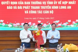 Ông Lê Hồng Phước giữ chức Tổng Biên tập Báo và Đài PTTH Long An