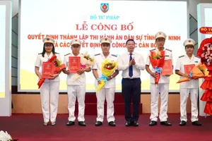 Kiện toàn nhân sự chủ chốt Thi hành án dân sự tỉnh Tây Ninh