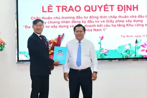 Tây Ninh: Đầu tư 3.900 tỉ đồng vào Khu công nghiệp Bình Hòa Nam 1