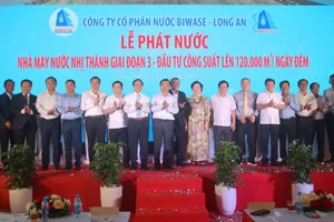 Khánh thành dự án hơn 1.100 tỷ đồng cấp nước sạch vùng hạ Tây Ninh