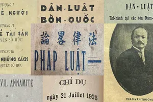 Những cuốn sách luật ở Việt Nam thời Pháp thuộc