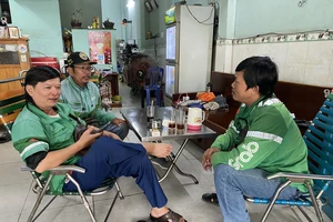 ‘Điểm dừng chân’, ngôi nhà thứ 2 của các tài xế xe ôm